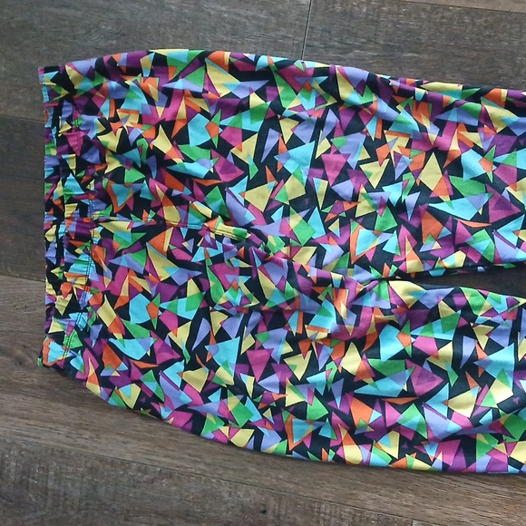 Colorful GeometricLeggings - Picture 2 of 6